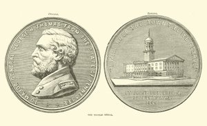 Die Thomas-Medaille, Oktober 1863 von American School