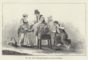 Der betrügerische neapolitanische Kastanienhändler von American School