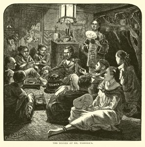 Das Abendessen bei Herrn Yoshida von American School
