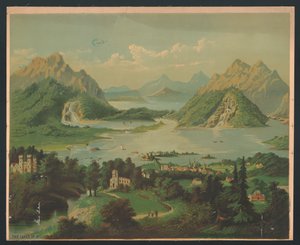 Die Seen von Killarney, ca. 1878 von American School
