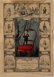Der ursprüngliche General Tom Thumb: der kleinste lebende Mann
