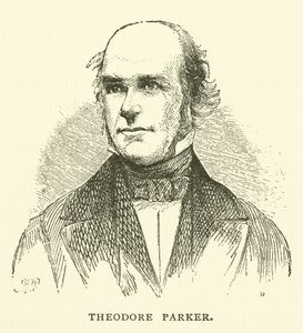 Theodore Parker, amerikanischer Unitarierminister, Transzendentalist und Abolitionist von American School
