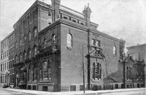 Thomas Alexander Scott Residenz, S. Rittenhouse Square, Ecke 18. Straße von American School