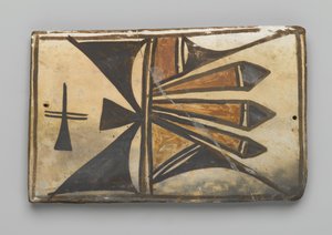Fliese, hergestellt in Mesa, Arizona von den Hopi von American School