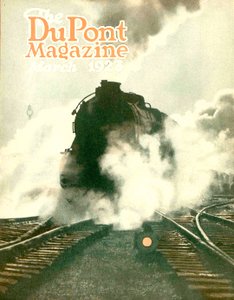 Zug, Titelseite des DuPont Magazins, März 1923