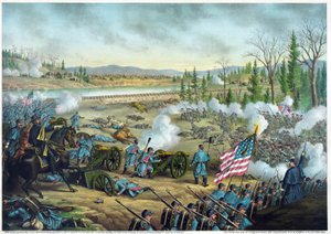 US-Bürgerkrieg: Schlacht am Stone River oder 2. Schlacht von Murfreesboro, Tennessee, 31. Dezember