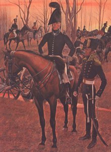 US-Pferdeartillerie, ca. 1812 von American School