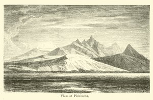 Blick auf Pichincha von American School