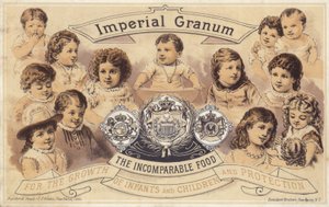 Kleine Kinder werben für Imperial Granum