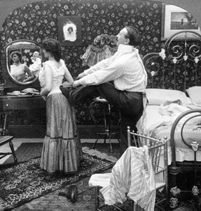 Ein schwieriges Riff nehmen von American Stereoscopic Company