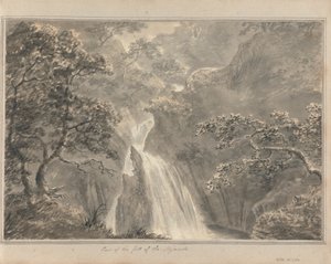 Ansichten in England, Schottland und Wales: Teil des Falls des Mynach von Amos Green