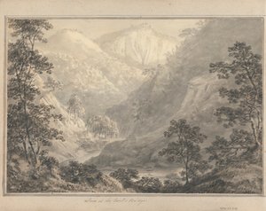 Ansichten in England, Schottland und Wales: Szene an der Teufelsbrücke