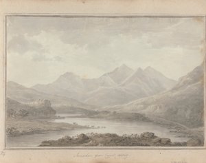 Ansichten in England, Schottland und Wales: Snowdon, von Capel Cerrig von Amos Green