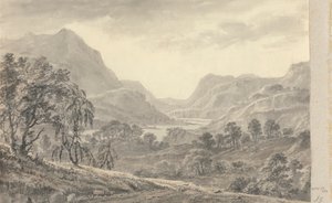 Ansichten in England, Schottland und Wales; Tour in Schottland: In der Nähe von Wyburn Lake von Amos Green