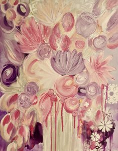 Weiche rosa-lila Blumen