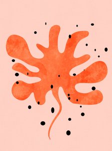 Aquarell Miro Formen Kopie von Ana Rut Bre