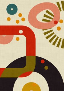 Mid Century Zirkus 3 von Ana Rut Bre