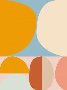 Mittleres Jahrhundert Pastell 15