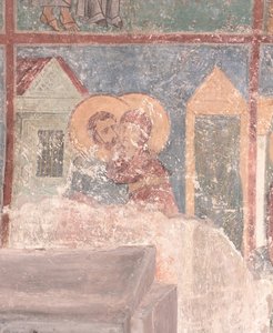 Begegnung der Heiligen Joachim und Anna am Goldenen Tor, 12. Jahrhundert