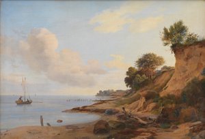 Strandpartie in der Nähe von Tårbæk