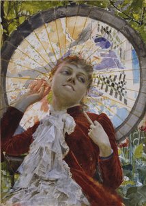 Luftschlösser, 1885 von Anders Leonard Zorn