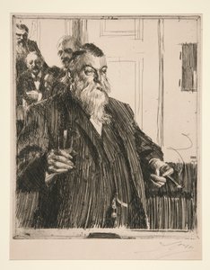 Ein Toast II von Anders Zorn