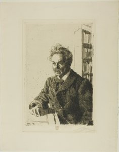 August Strindberg von Anders Leonard Zorn