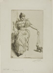 Gerda Hagborg II von Anders Leonard Zorn