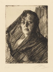 Gerda Lundequist von Anders Zorn