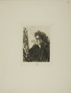 Mädchen mit Zigarette II