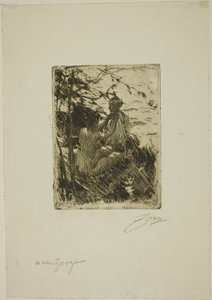 Im Freien von Anders Leonard Zorn