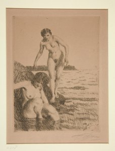 Auf der Insel Hemso von Anders Leonard Zorn