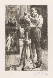 Fürst Paul Troubetzkoy I von Anders Zorn