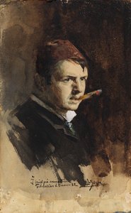 Selbstporträt von Anders Zorn