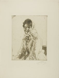 Skerikulla (Ein Skeri-Mädchen) von Anders Leonard Zorn
