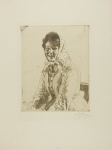 Skerikulla (Ein Skeri-Mädchen) von Anders Leonard Zorn