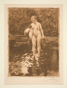 Die Furt von Anders Zorn