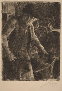 Der Meisterschmied von Anders Zorn
