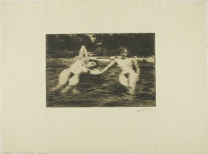 Wassernymphen von Anders Leonard Zorn