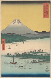 Kiefernhaine von Miho in der Provinz Suruga