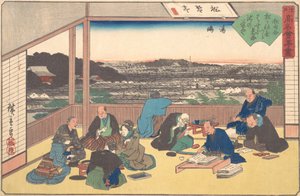 Yushima Matsu Kane-ya von Ando Hiroshige