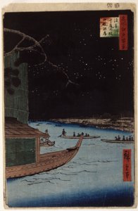 Asakusa-Fluss: "Outcome (Shubi) Pine" und "Stables Embarkment"