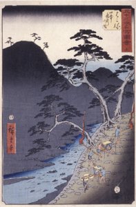 Hakone von Ando or Utagawa Hiroshige