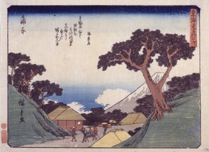 Kambara von Ando or Utagawa Hiroshige