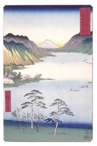 See Suwa in der Provinz Shinano (Shinano Suwa No Ko)