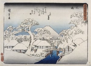 Mishima von Ando or Utagawa Hiroshige