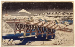 Nihonbashi Im Schnee