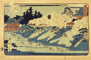 Ansicht von Yedo von Ando or Utagawa Hiroshige