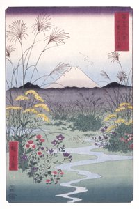 Ōtsuki-Ebene in der Provinz Kai von Ando or Utagawa Hiroshige