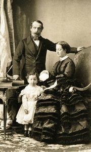 Kaiser Napoléon III und seine Familie von Andre Adolphe Eugene Disderi